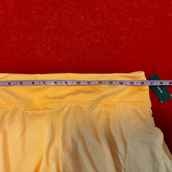 Adidas pure yellow breathable jersey skort NWT - Picture 9 of 10